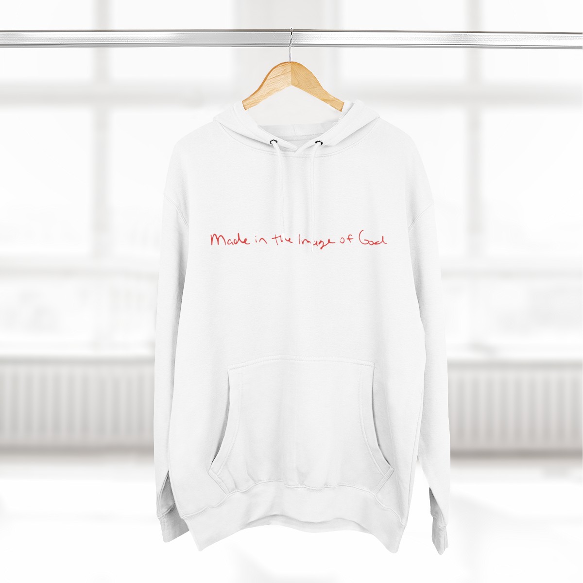 Pullover Hoodie Made in the Image