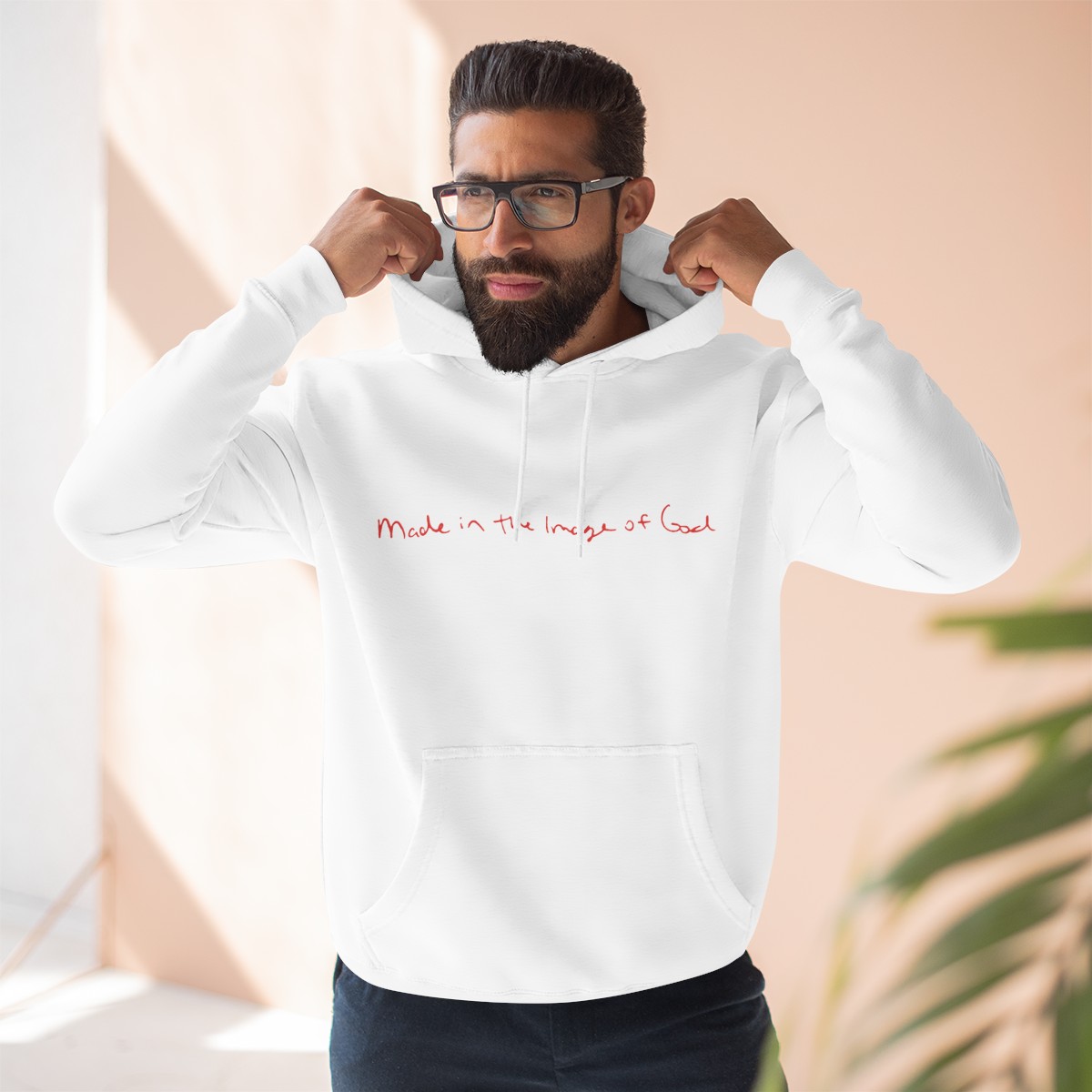 Pullover Hoodie Made in the Image