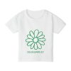 Toddler T‑Shirt — 'Grow' Daisy with Colossians 2:7 Kids Christian Tee