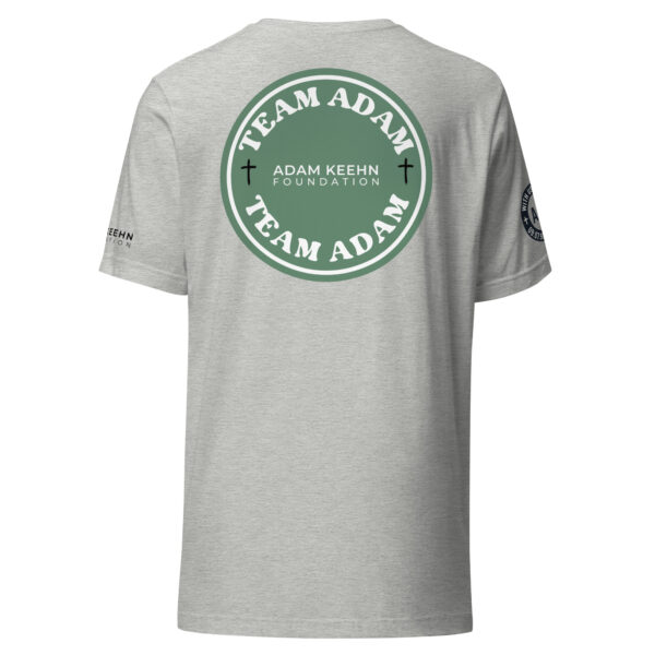 unisex-staple-t-shirt-athletic-heather-back-6a77bdc23ec29.jpg "Team Adam" Unisex t-shirt