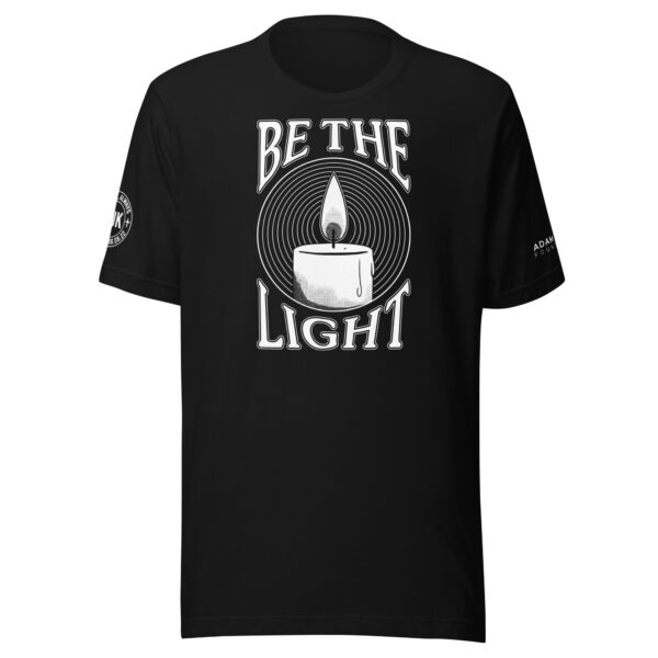 "Be the Light" Unisex t-shirt - black