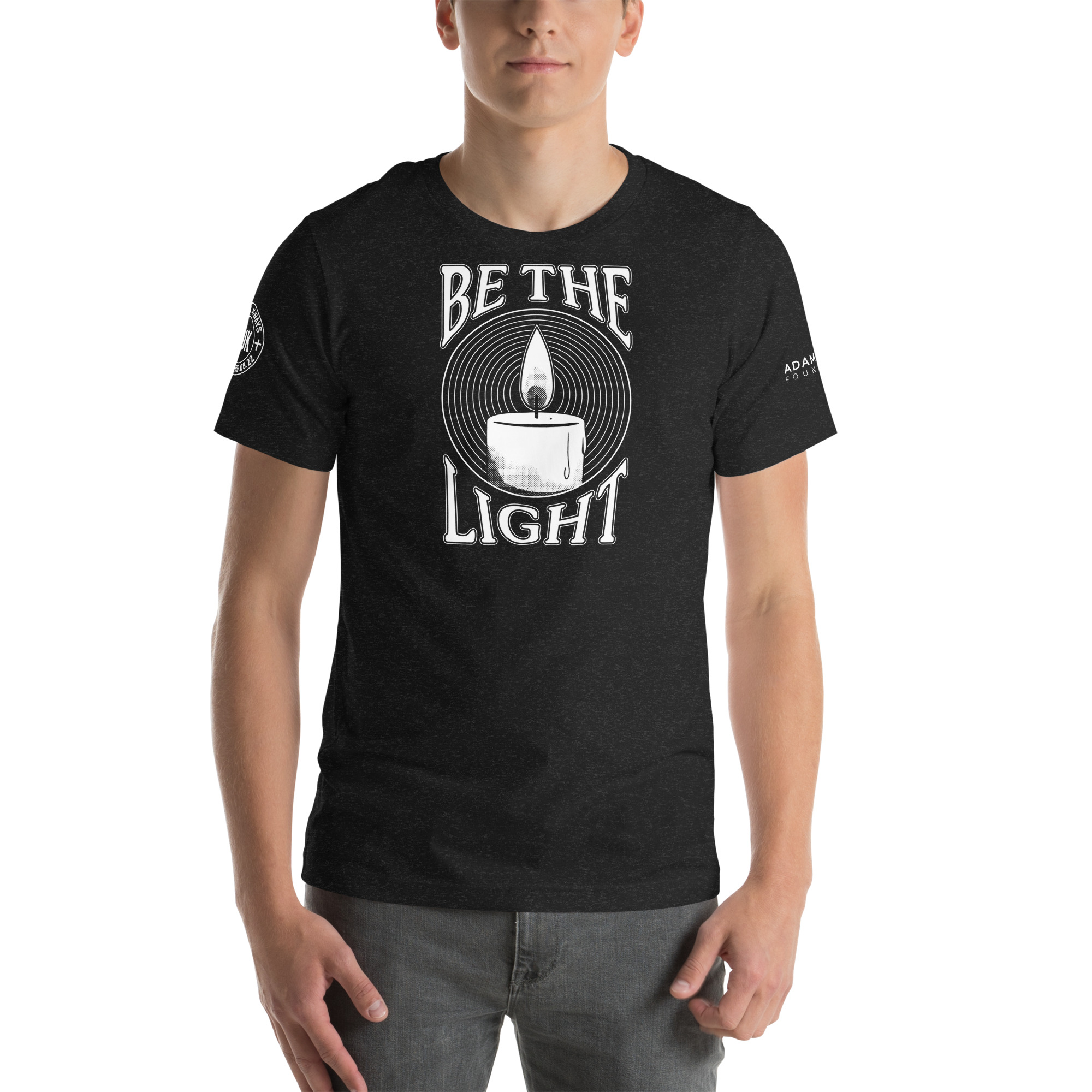 "Be the Light" Unisex t-shirt - black
