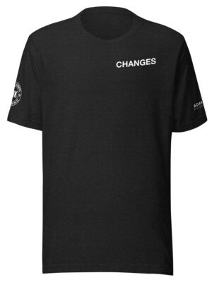 "Jesus Changes Everything" Unisex t-shirt - black