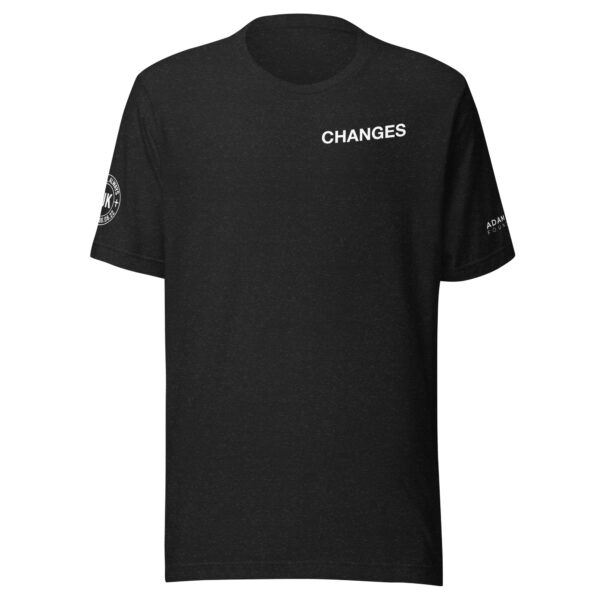 "Jesus Changes Everything" Unisex t-shirt - black