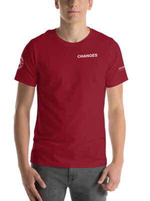 "Jesus Changes Everything" Unisex t-shirt - Cardinal Red