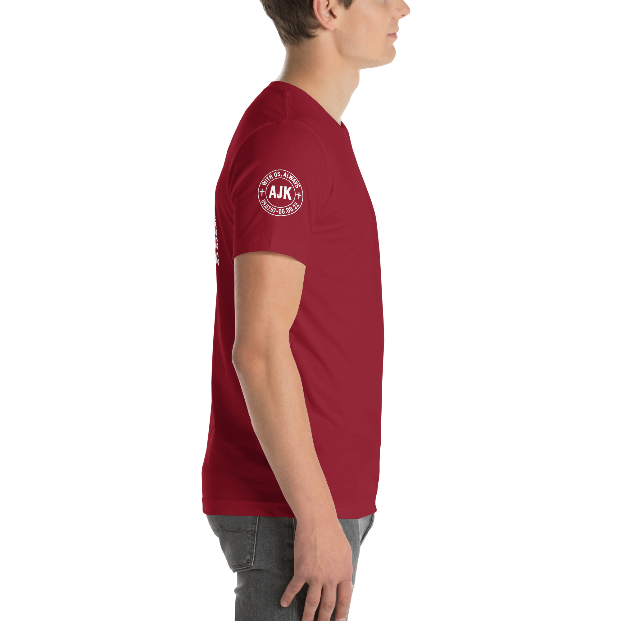 "Jesus Changes Everything" Unisex t-shirt - Cardinal Red