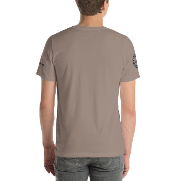 "Heaven is All Around" Unisex t-shirt - Pebble Brown