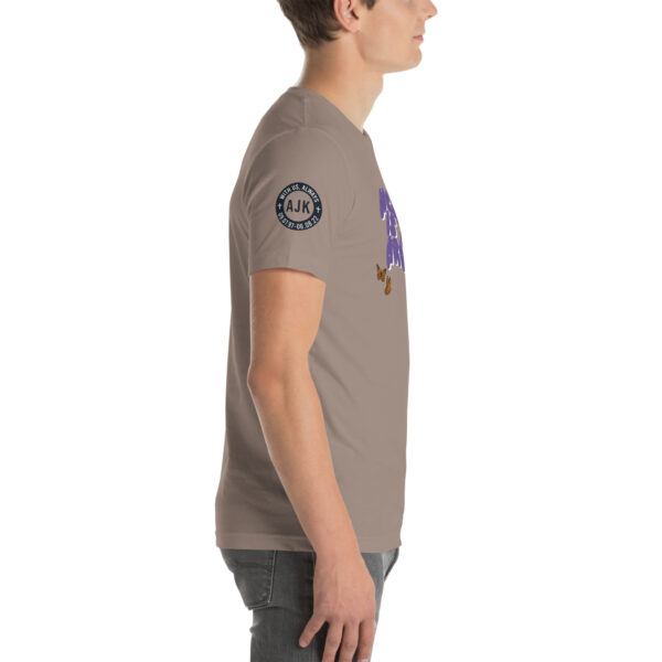 "Heaven is All Around" Unisex t-shirt - Pebble Brown