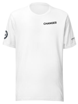 "Jesus Changes Everything" Unisex t-shirt - white