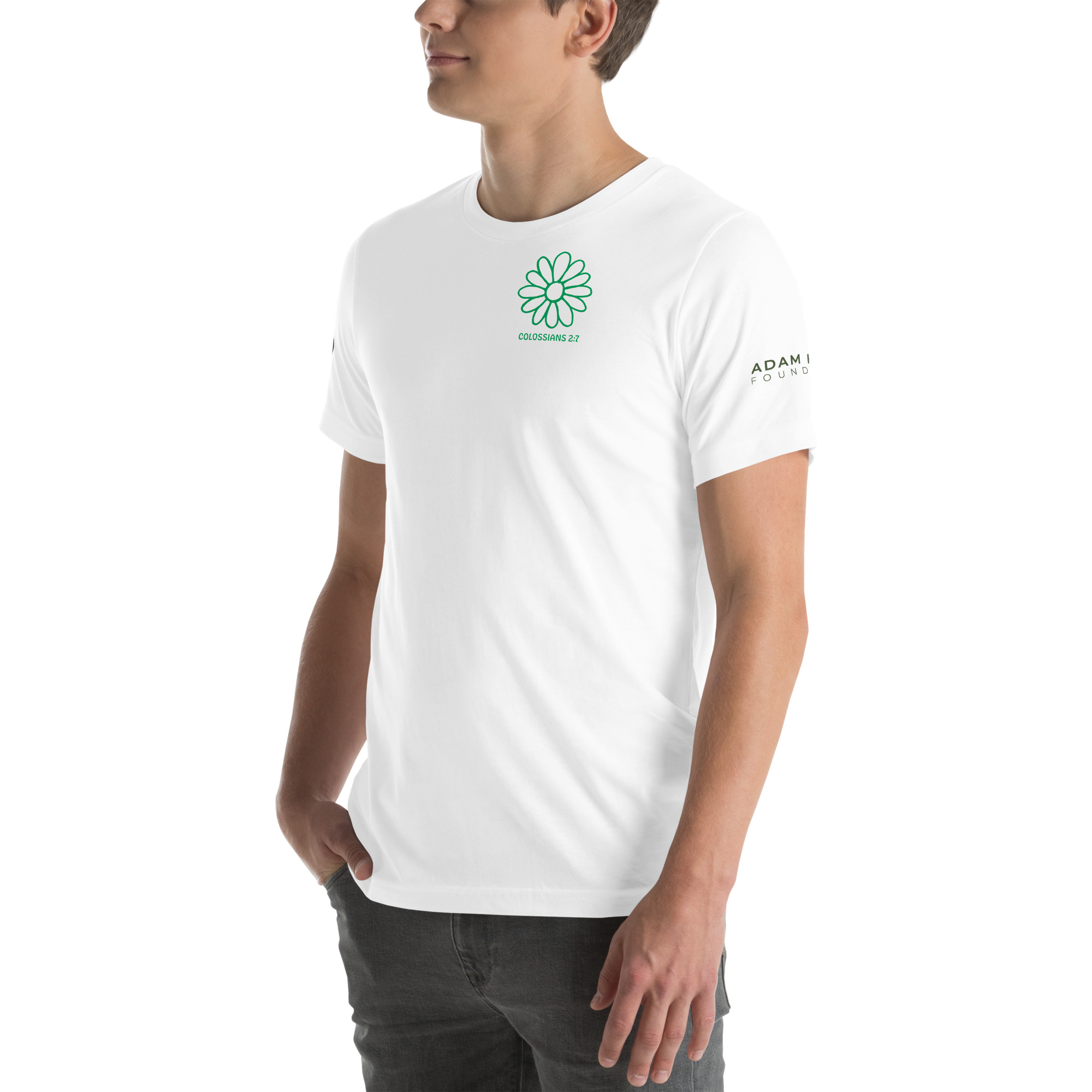 "Grow" Unisex t-shirt - white