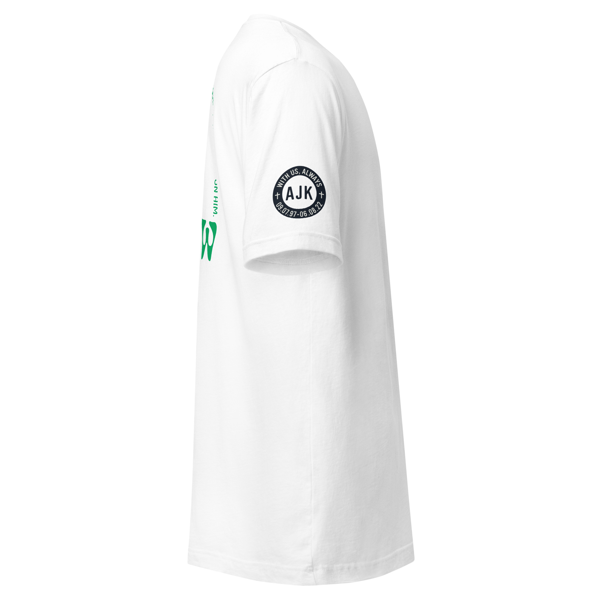 "Grow" Unisex t-shirt - white
