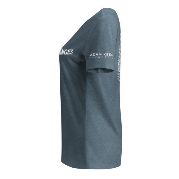 Changes Women’s relaxed v-neck t-shirt (Heather Slate)